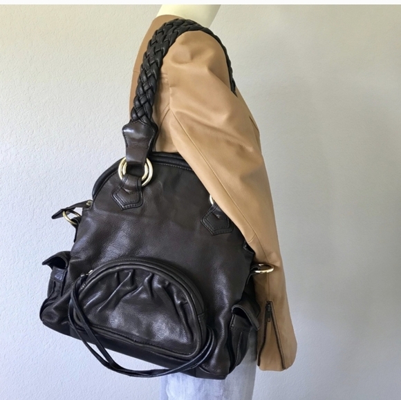 Treesje Fold-Over Satchel Handbag - Picture 15 of 16